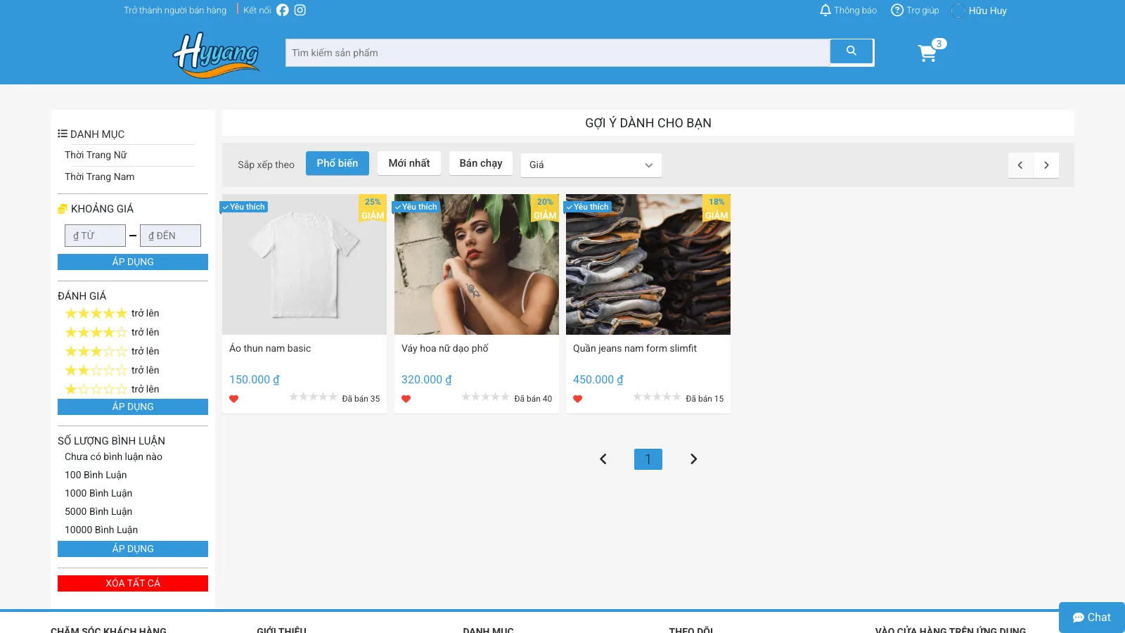 Chia sẻ Mã nguồn Website Thương Mại Điện Tử Full Stack - Kiến trúc Microservices (Spring Boot + React)